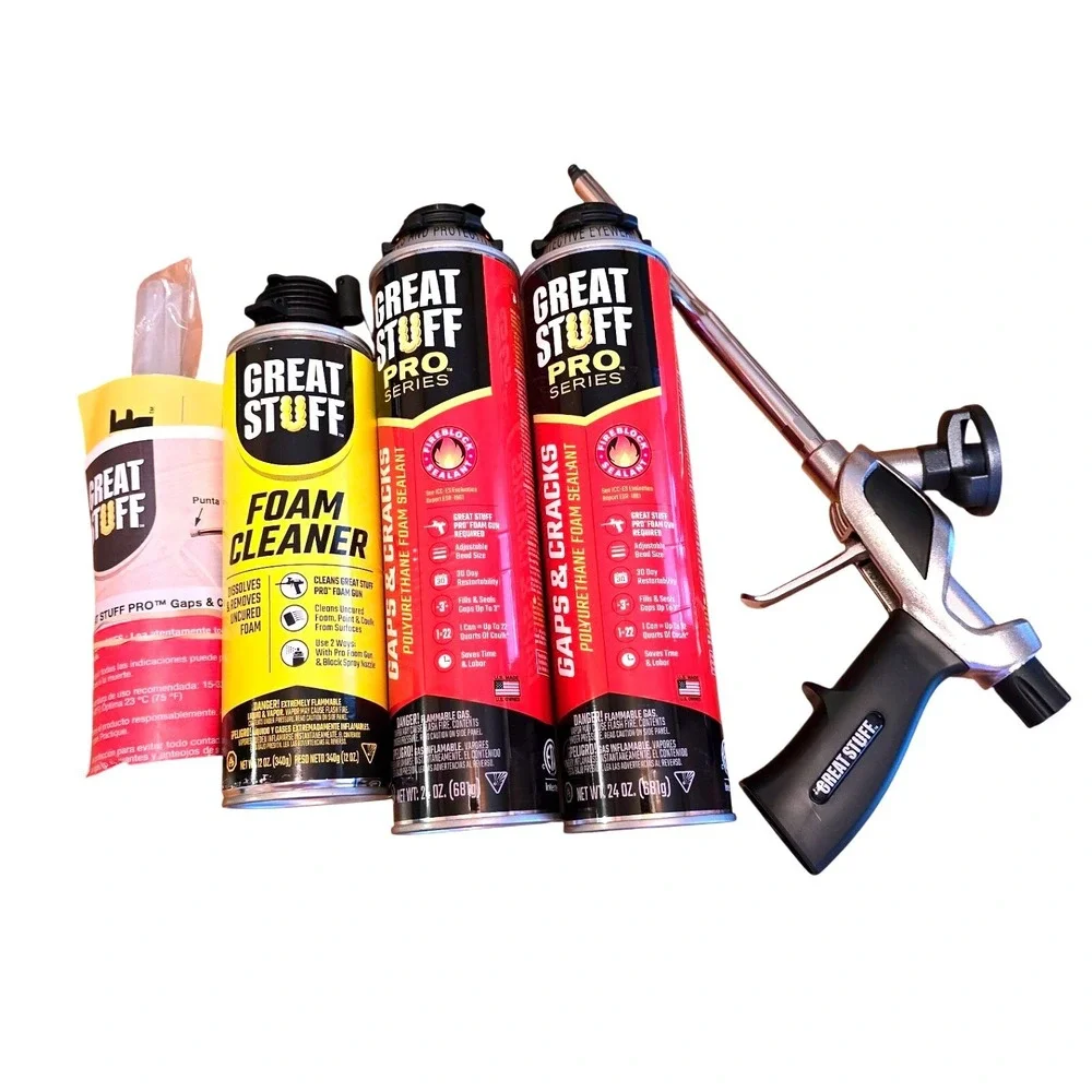 GREAT STUFF PRO seal insulate